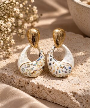 Mother Pearl Statement Droplets